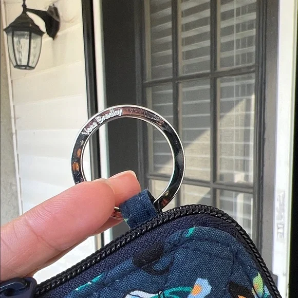 Vera Bradley Small Zip Wallet in Dreamer Paisley - Picture 4 of 5